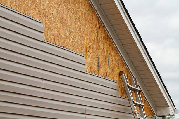 Professional Siding Repair technician working in Butler, OH